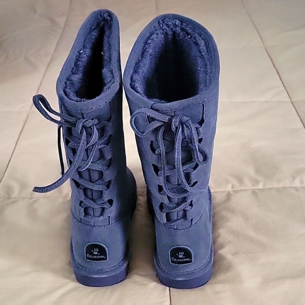 Bearpaw Phylly mid calf suede boot